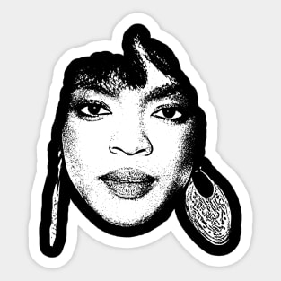 LAURYN HILL SOUL 80s Style Sticker